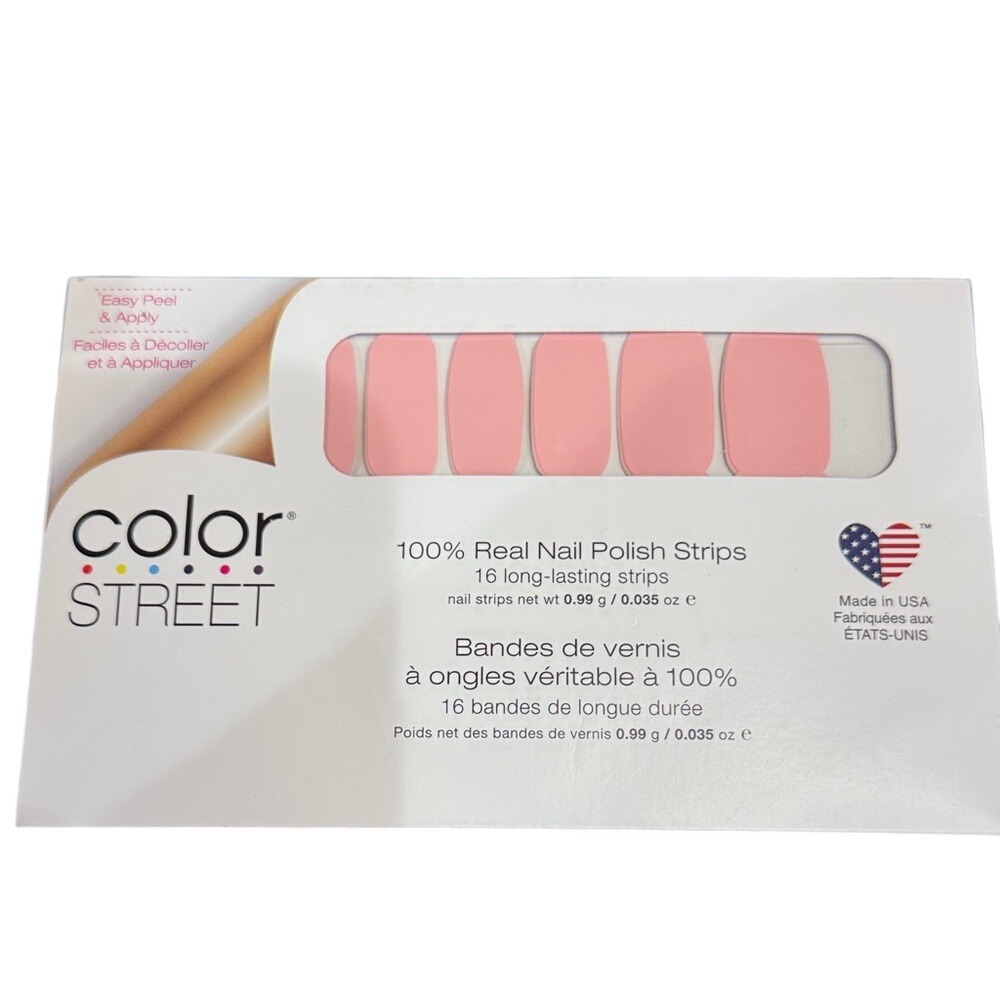Color Street Himalayan Salt Pink Nail Polish Strips FMC206